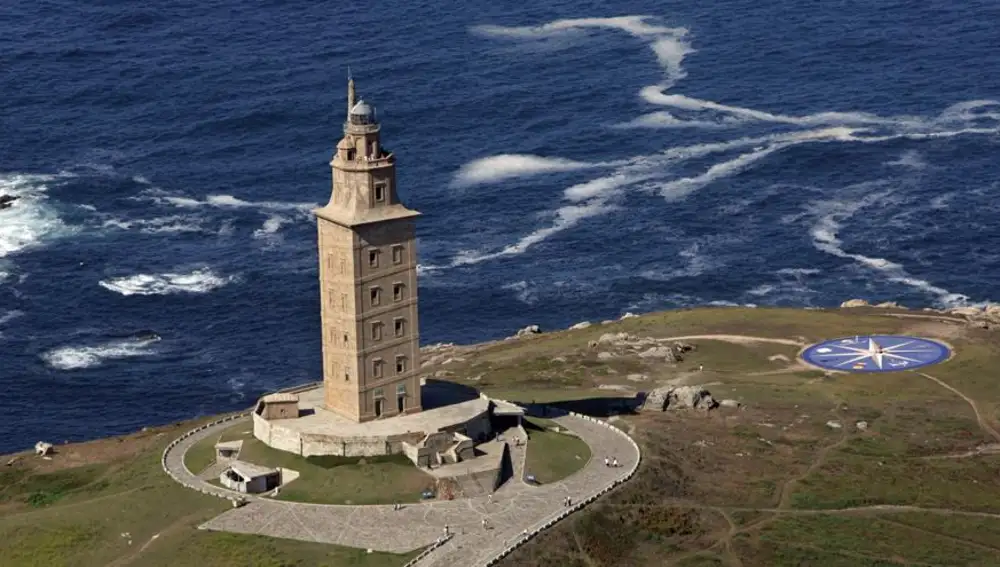 Torre de Hércules, en La Coruña