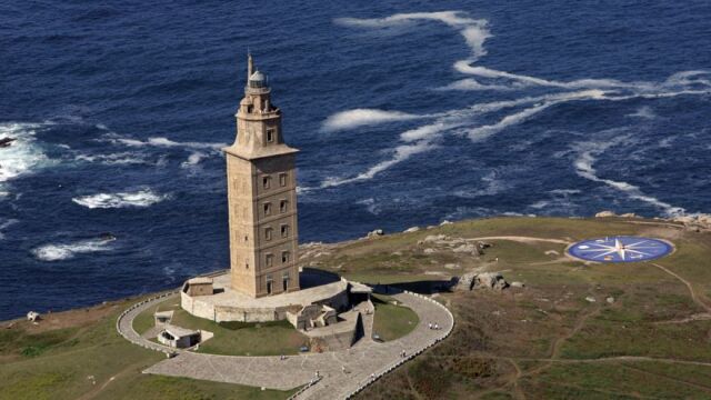 Torre de Hércules en A Coruña.