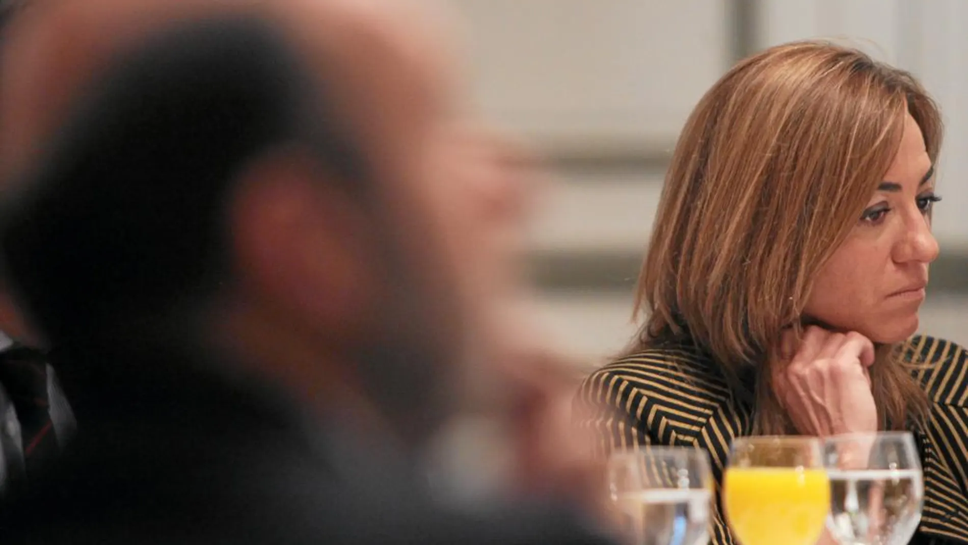 La tensión entre Rubalcaba y Chacón es patente