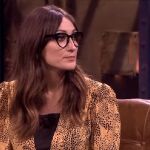 Ana Morgade, en el momento previo a su gazapo