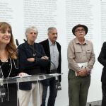 Mar Sancho presenta la exposición junto a Juan Luis Arsuaga, Bermçudez de Castro, Eudald Carbonell y Méndez Pozo