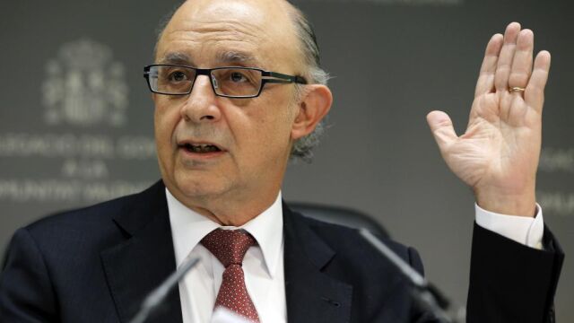 El ministro de Hacienda y Administraciones Públicas, Cristóbal Montoro.