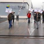 Los trabajadores de la planta de Tragsa de Valladolid siguen sus concentraciones, pese al anuncio de la paralización del Expediente de Regulación de Empleo por parte de la empresa pública