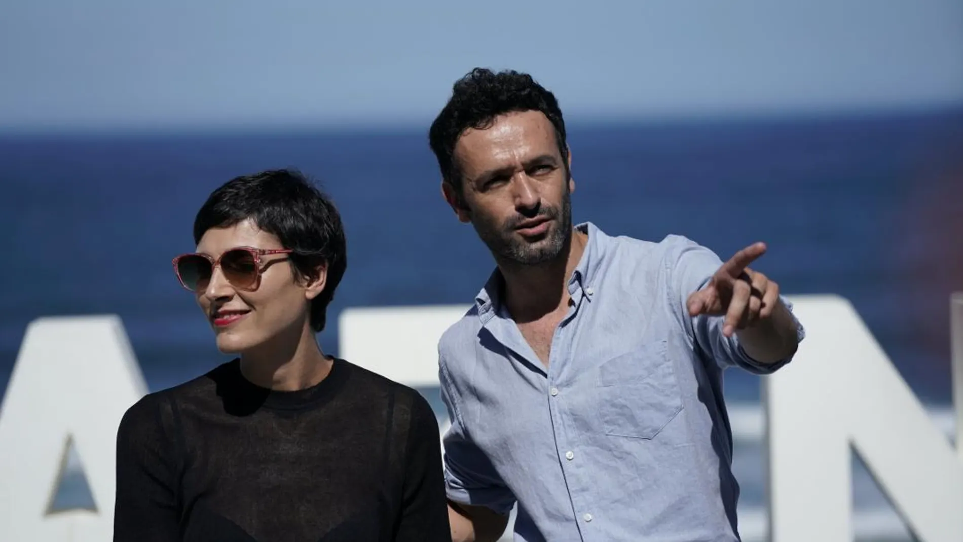 Isabel Pena y Rodrigo Sorogoyen durante la presentación de la película/Foto: Reuters