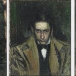De izquierda a derecha: «Retrato de un desconocido», «Retrato de un hombre desconocido al estilo de El Greco», «Retrato de Carles Casagemas», «Retrado de vell» y «Autorretrato con peluca».