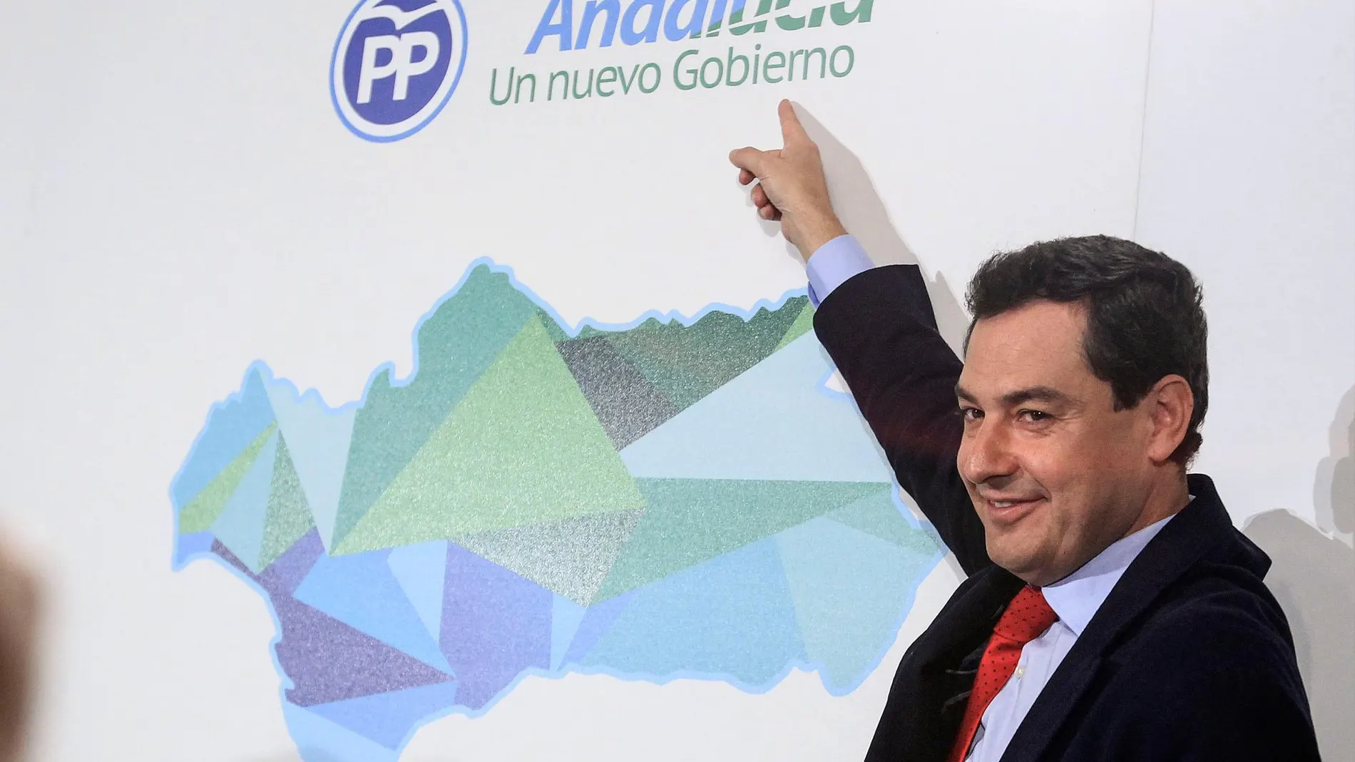 El candidato del PP-A a la Presidencia de la Junta de Andalucía, Juanma Moreno / Foto: Manuel Olmedo