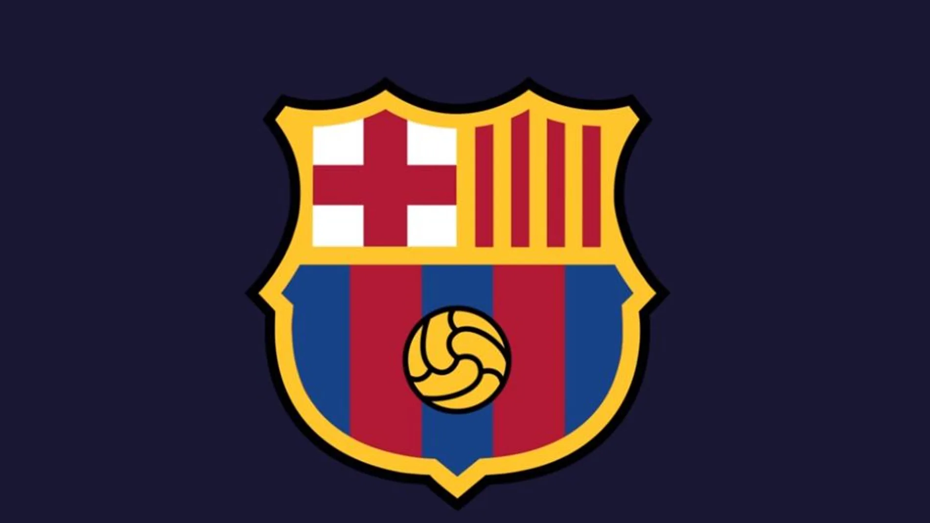 Nuevo escudo del FC Barcelona / FCB
