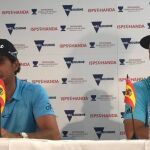 Rafa Cabreara y Jon Rahm Copa del Mundo liderato dia 1