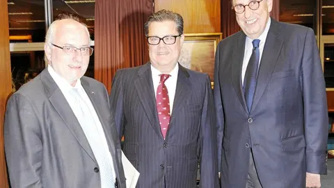 Benigno Blanco, Jesús Trillo-Figueroa y Mauricio Casals