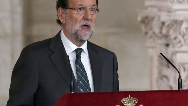 El presidente del Gobierno, Mariano Rajoy