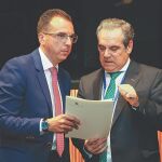 En la imagen, Bienvenido de Arriba y Jesús Aguilar