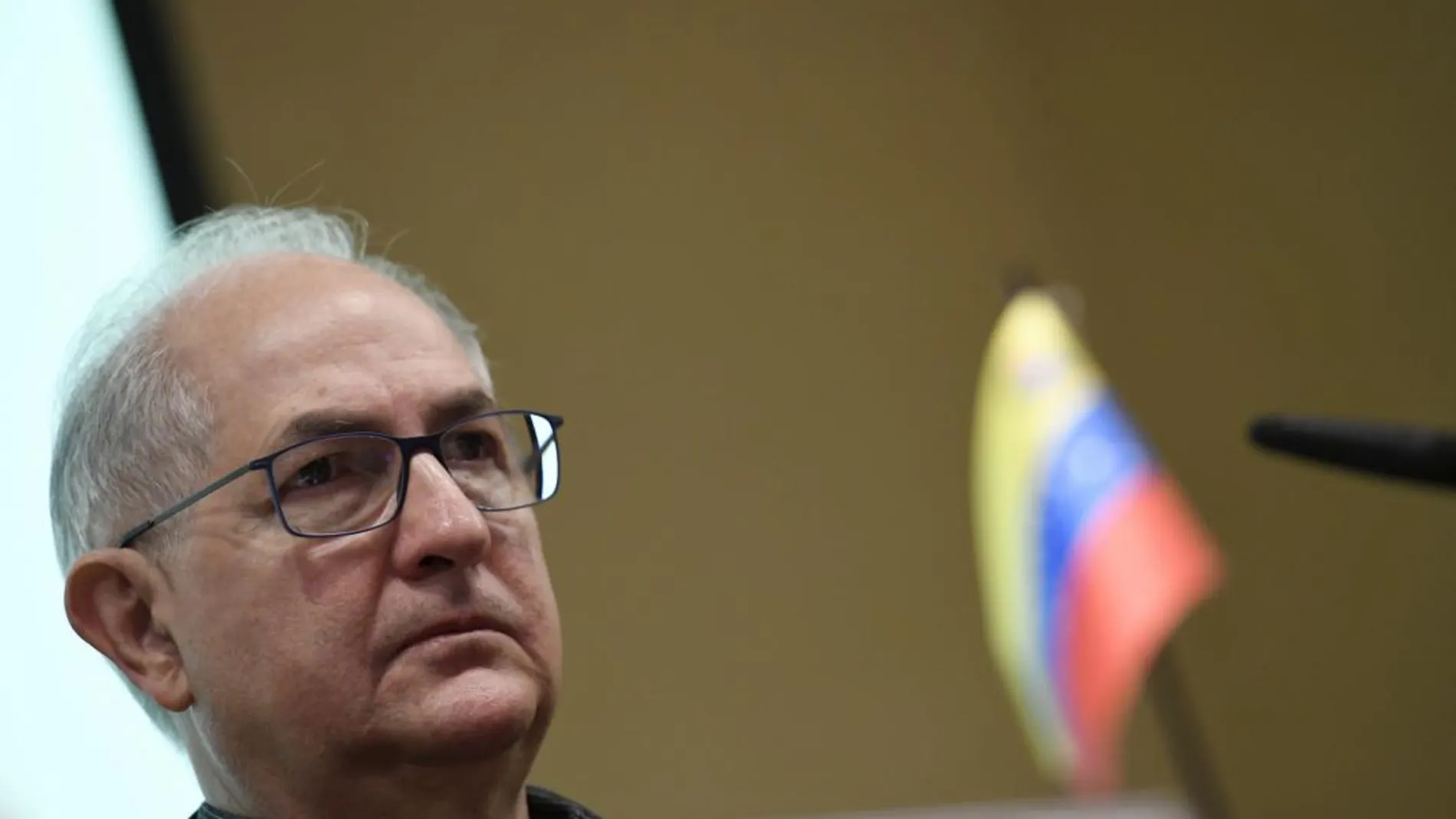 El ex alcalde de Caracas y opositor Antonio Ledezma, hoy en Madrid