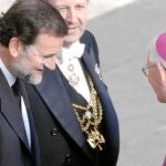 Rajoy asistió al funeral de Juan Pablo II en el Vaticano en 2005