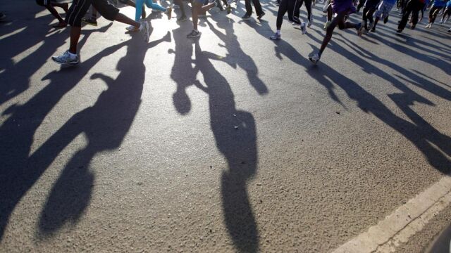Corredores en el maratón de Nairobi, en una imagen de archivo