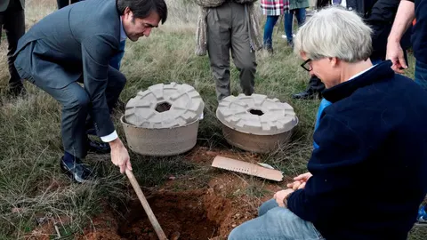 El consejero Suárez-Quiñones inaugura el proyecto de reforestación