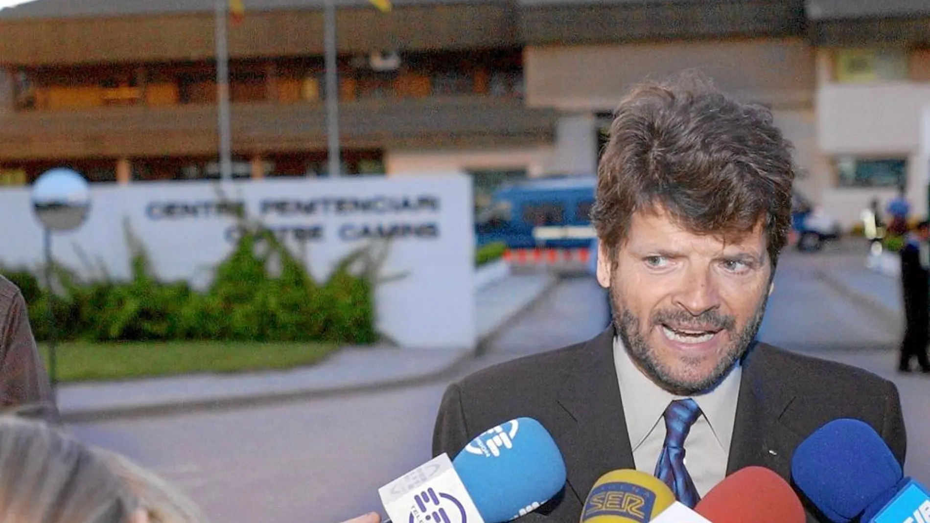 En la imagen, el ex máximo responsable de prisiones, Albert Batlle, el día del motín de Quatre Camins