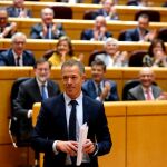 El portavoz del PSOE en el Senado, Ander Gil