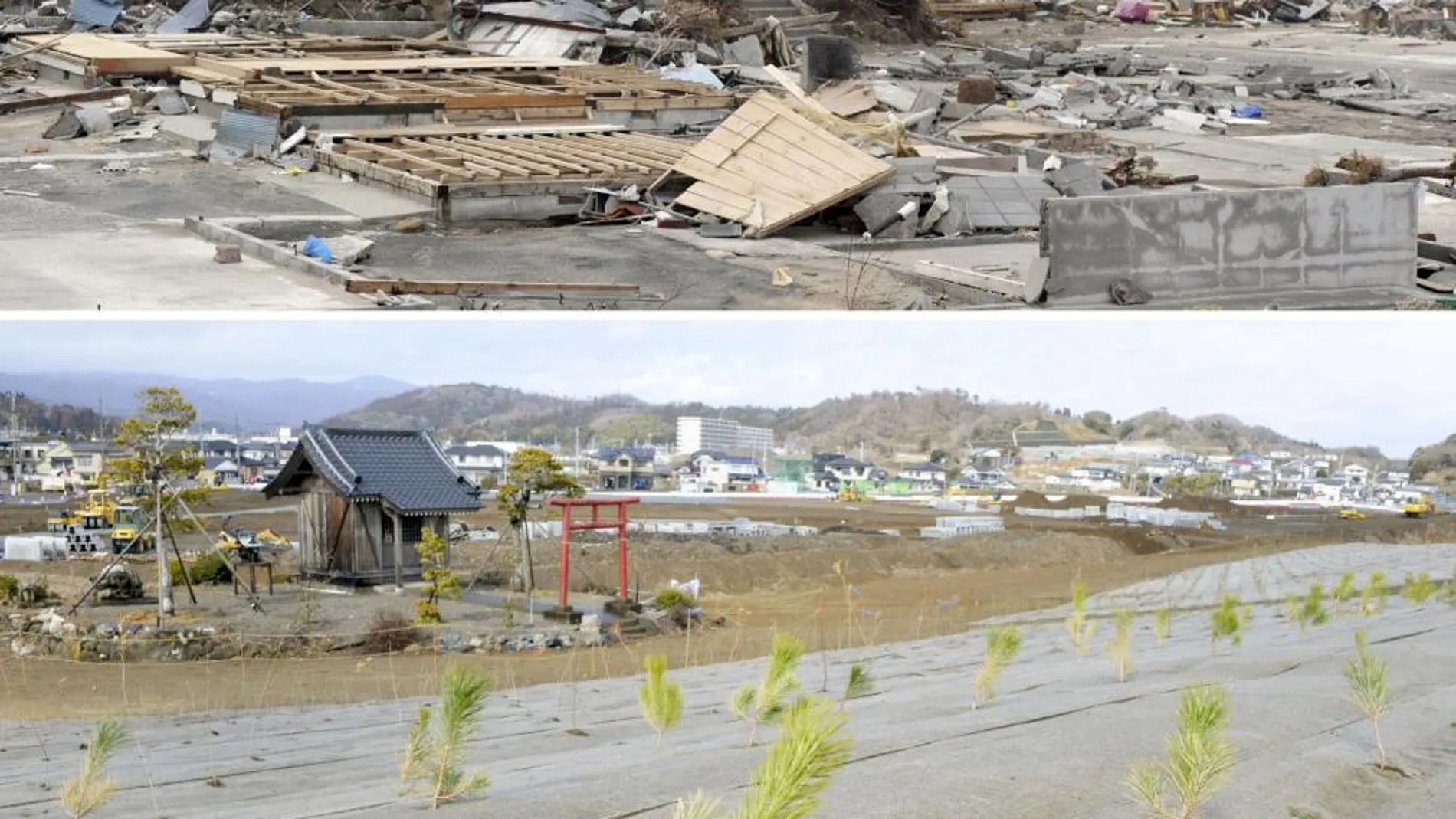Los alrededores de Fukushima, cinco años después