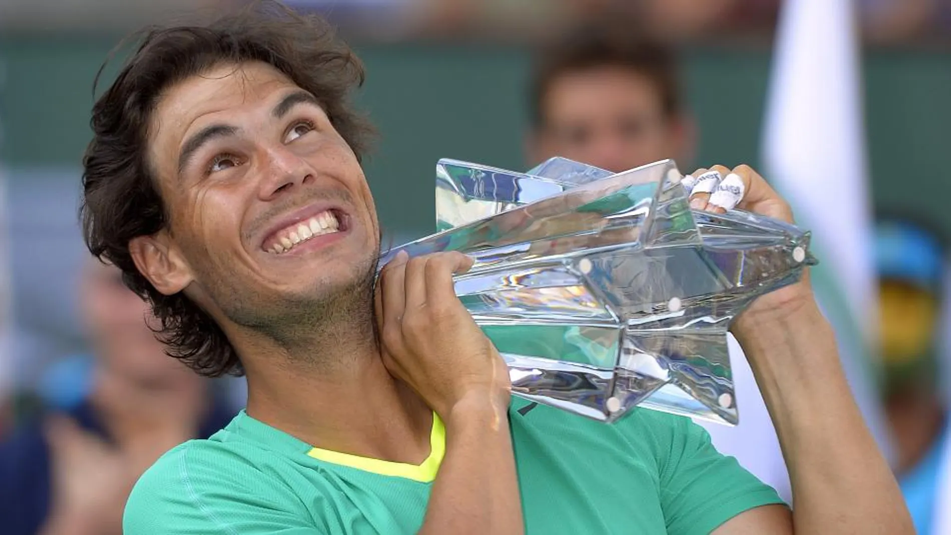 Nadal celebra su triunfo