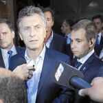 El presidente electo de Argentina, el conservador Mauricio Macri