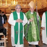 El obispo de León celebra en la Basílica de San Isidoro el segundo jubileo del año de la Misericordia