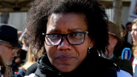 Ana Julia, en la concentración de apoyo a la búsqueda de Gabriel / Efe