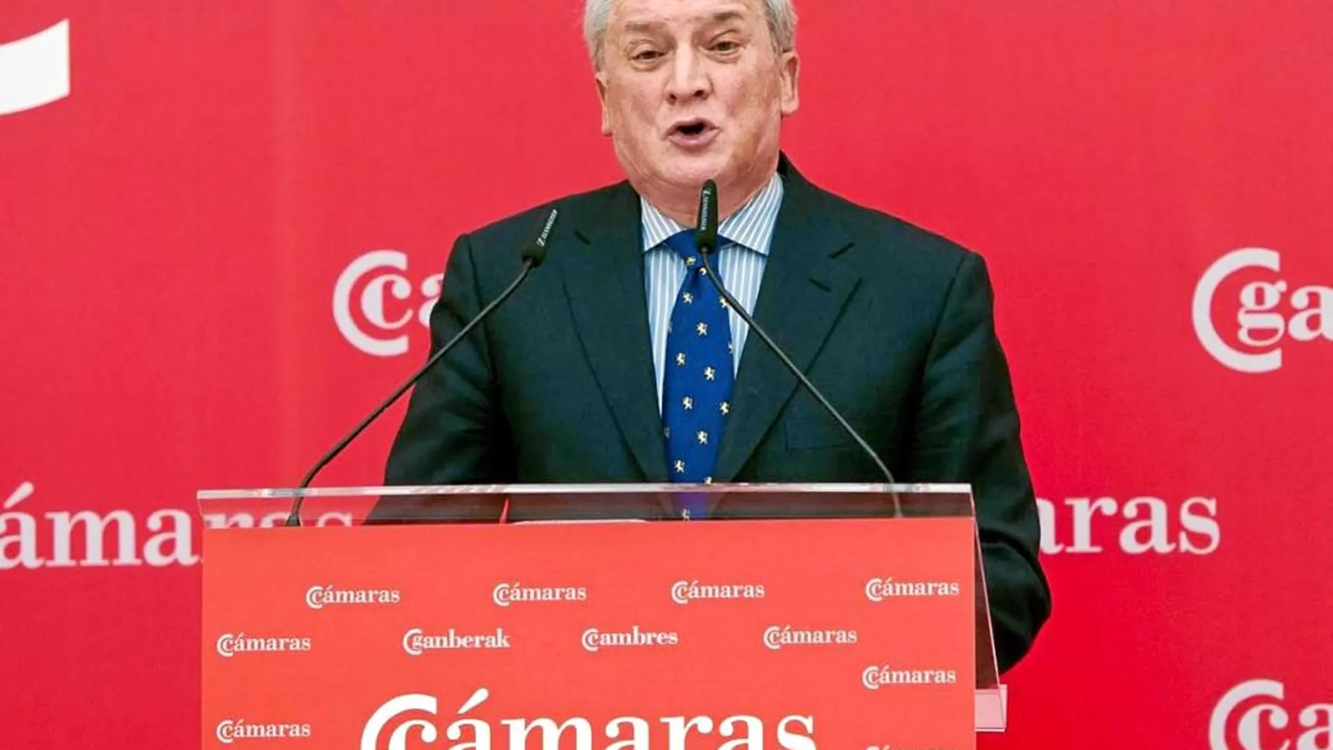 El presidente de la Cámara de Comercio, Industria y Servicios de Burgos, Antonio Miguel Méndez Pozo