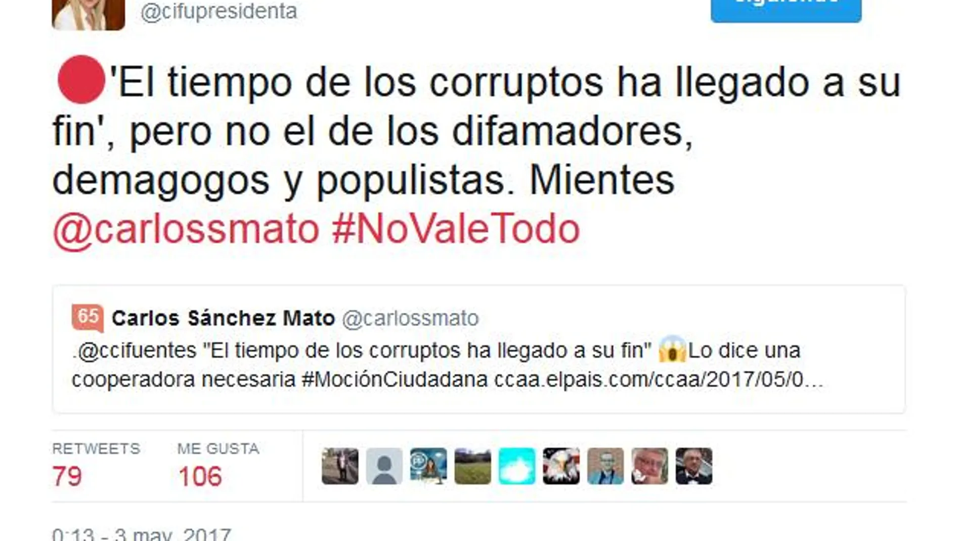 El zasca de Cifuentes al concejal de Carmena, Sánchez Mato