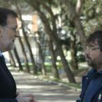 Mariano Rajoy, durante su entrevista con Jordi Évole que se podrá ver el domingo en La Sexta