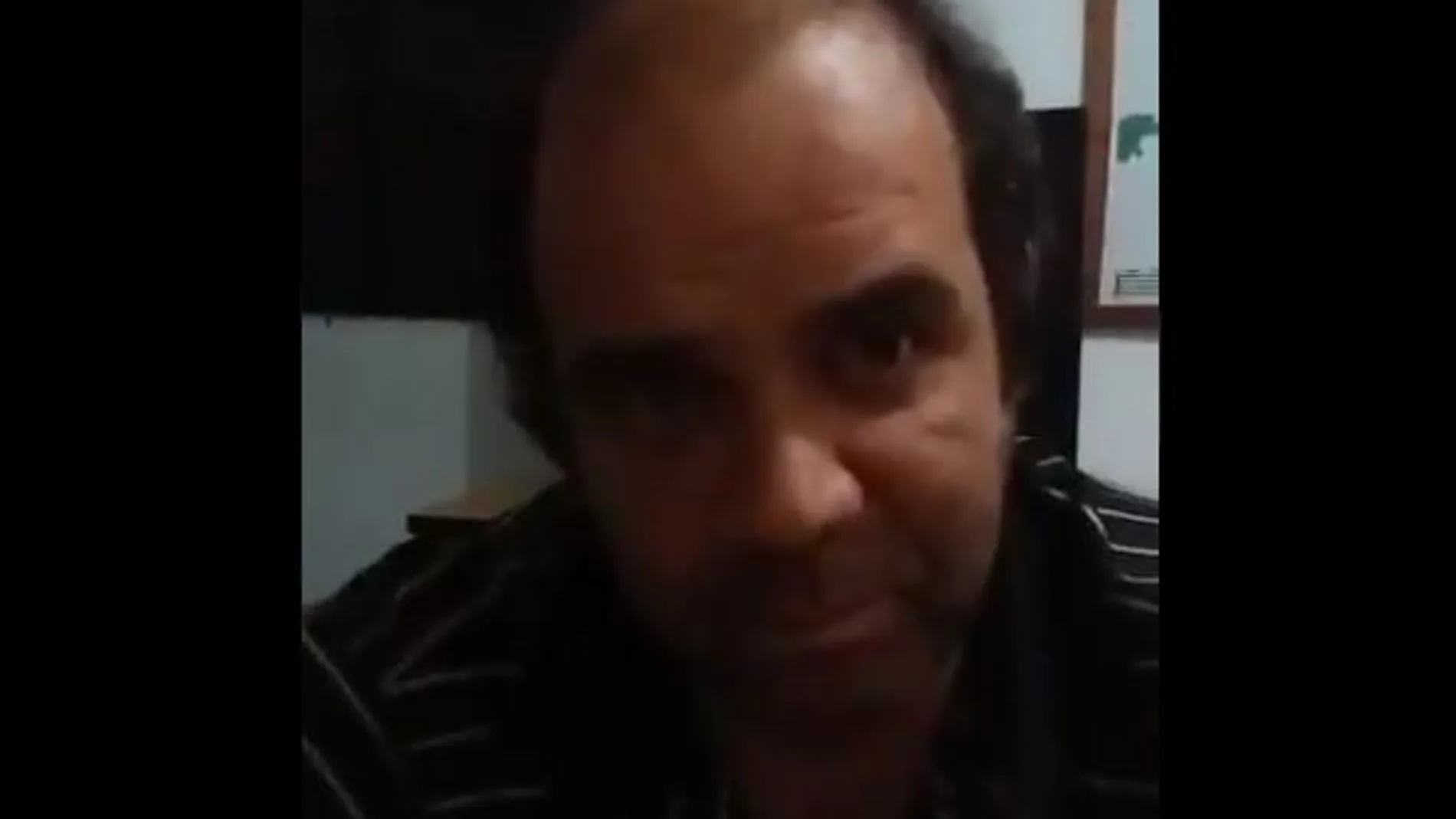Iván Merino, en un vídeo en el confiesa los abusos