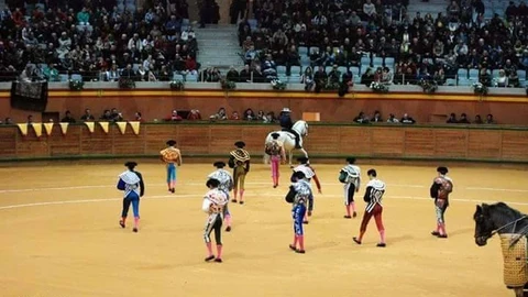 Paseíllo en el Arnedo Arena