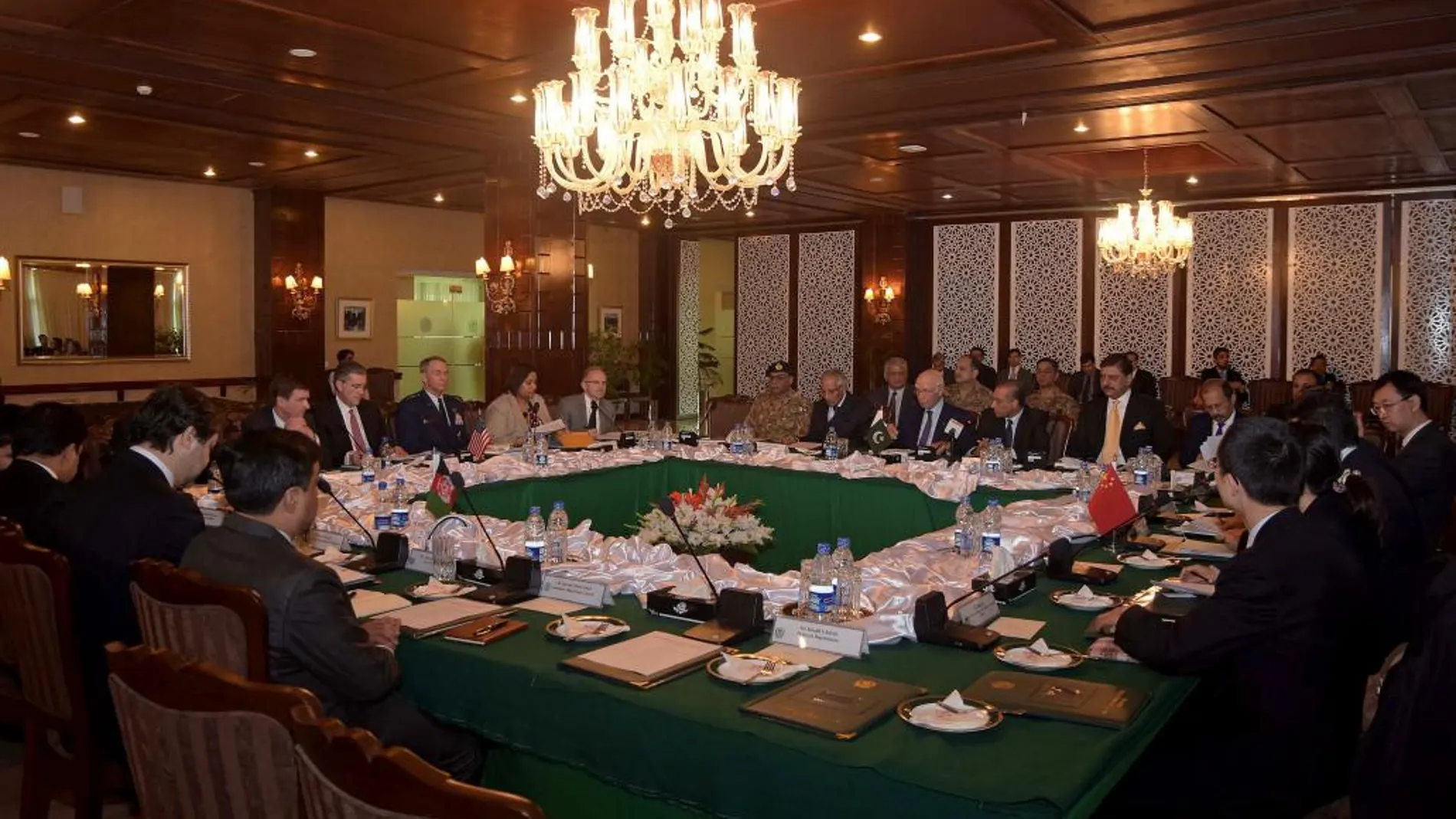 Reunión en Pakistán del denominado G4 que busca un acuerdo de paz en Afganistán.