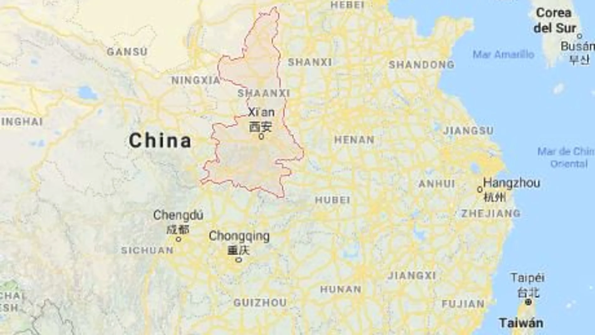 21 mineros murieron en el derrumbe de una mina de carbón en Lijiagou, en la provincia de Shaanxi, en el centro China