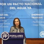 La portavoz del PP regional, Nuria Fuentes
