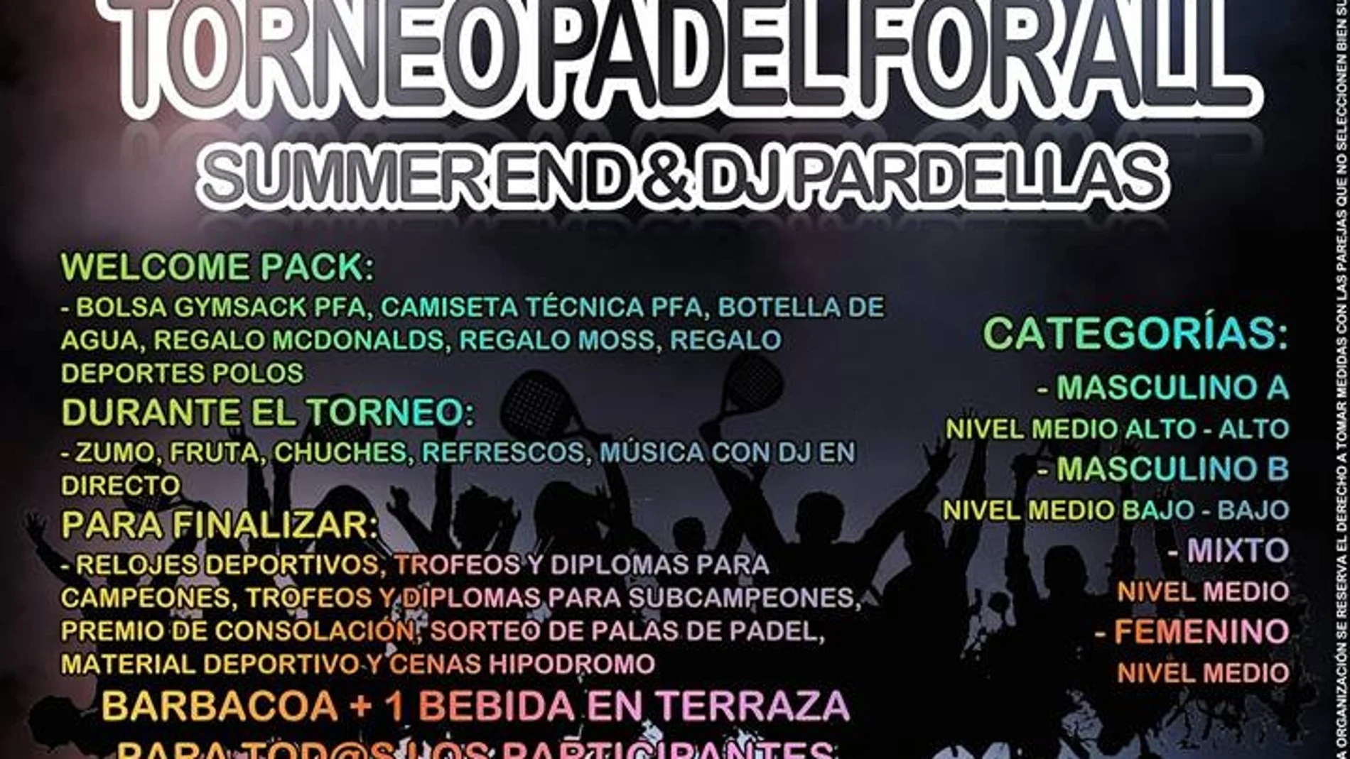 Cartel del torneo