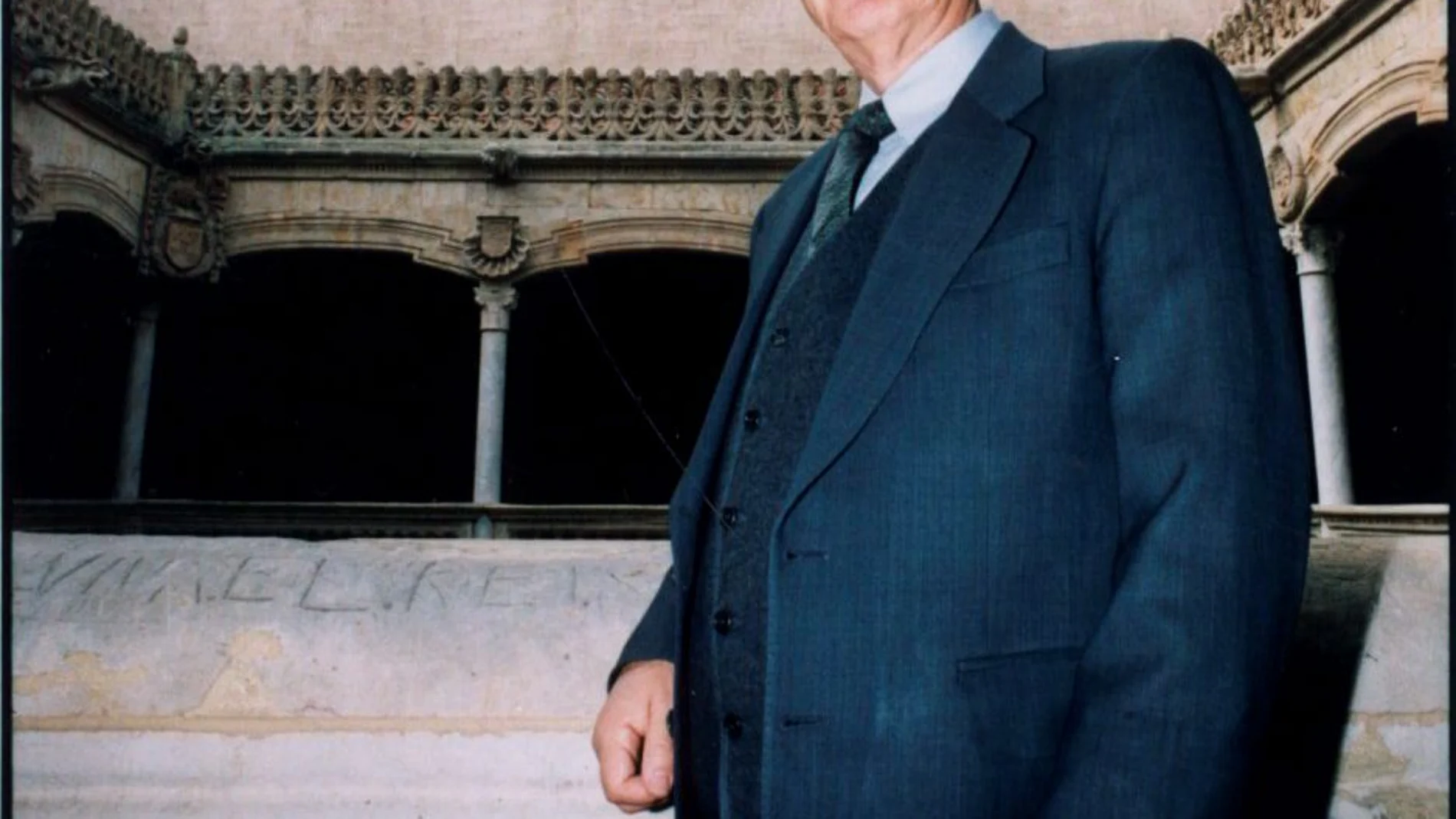 Foto de archivo del humanista Alfonso Ortega, creador también de la Cátedra de Taurología de la Universidad Pontificia de Salamanca