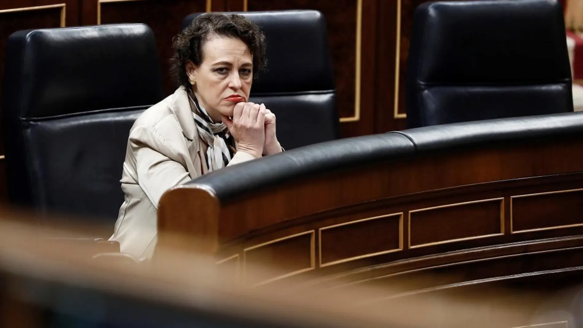 La ministra de Trabajo, Magdalena Valerio en una imágen de archivo en el Congreso/Efe