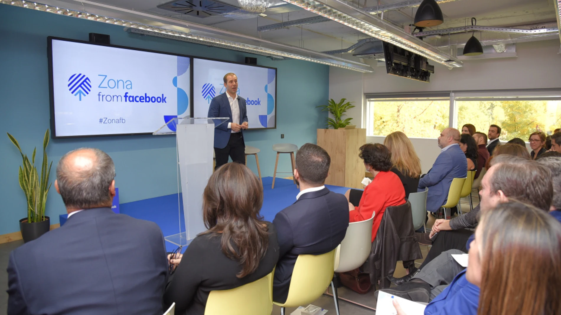 Inauguración de «Zona from Facebook», este jueves en Madrid / Facebook