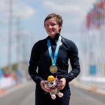 Imagen de 2015 de la medallista olímpica Kelly Catlin / Foto: Ap