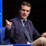 El presidente del PP, Pablo Casado