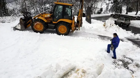 Las mayores acumulaciones de nieve se esperan en la Cordillera Cantábrica, Pirineos, Sistema Central e Ibérico y Sistemas Béticos