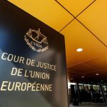 Vista de la entrada del Tribunal de Justicia de la Unión Europea en Luxemburgo / Foto: Efe