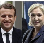 El socioliberal Emmanuel Macron y la ultraderechista Marine Le Pen