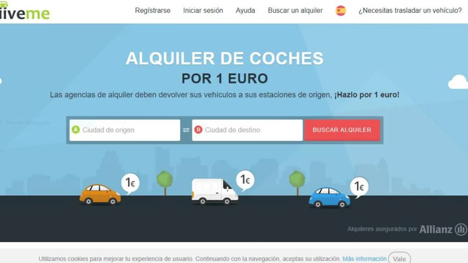 La web DriiveMe ha centrado su expansión en España