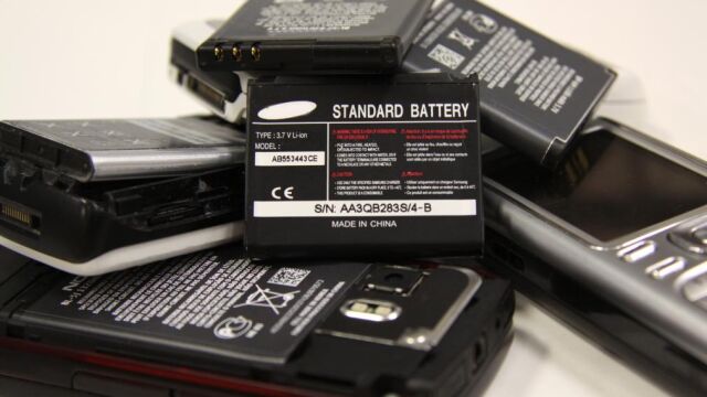 Baterías de teléfonos móviles