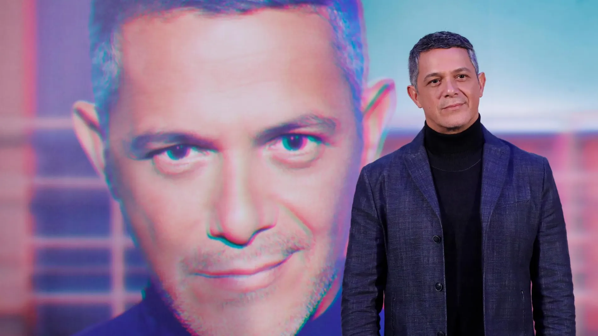 El cantante Alejandro Sanz durante la presentación de su último single "No tengo nada"