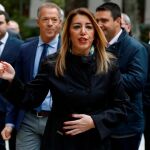 La presidenta de la Junta de Andalucía, Susana Díaz, a su llegada a la comparecencia ante el Senado / Efe