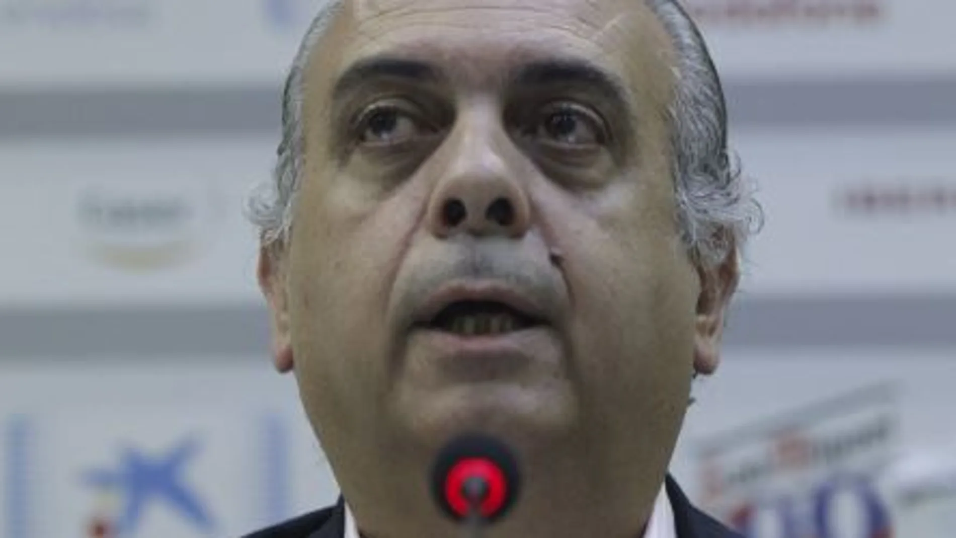 El presidente de la Federación Española de Baloncesto (FEB), José Luis Sáez