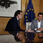 Imagen de archivo de Mariano Rajoy y Albert Rivera