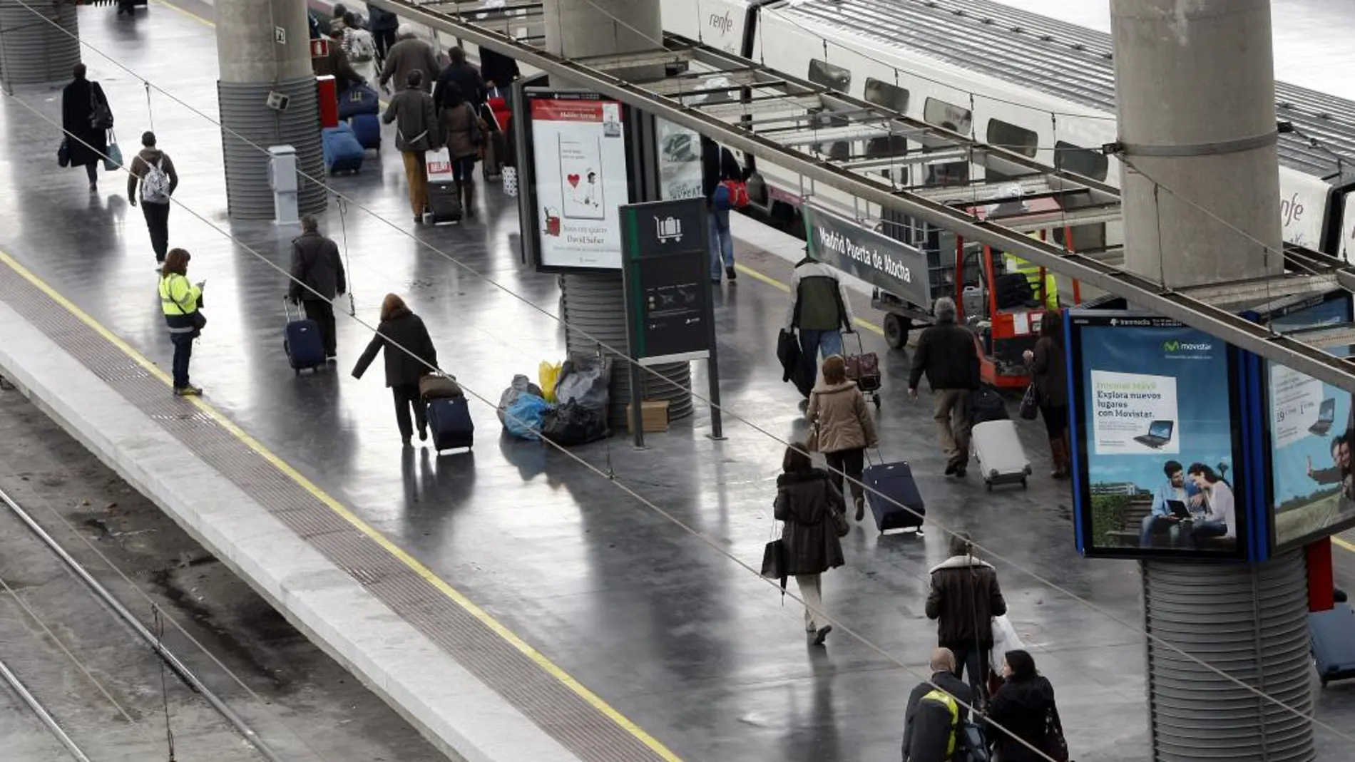 Terminal del Ave en Atocha.
